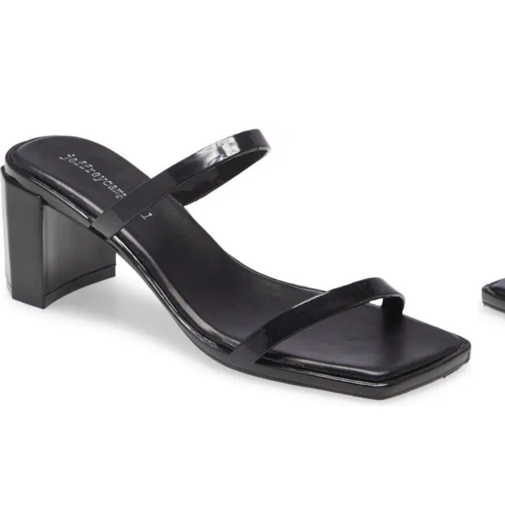 jeffrey campbell black heeled sandals